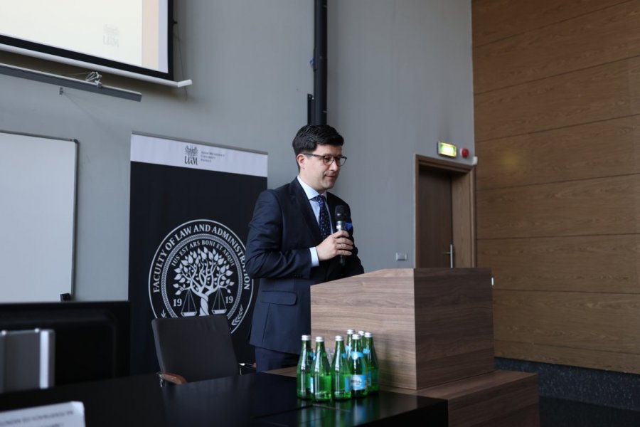Podpisanie umowy WPiA z Uniwersytetem w Heidelbergu, fot. Przemysław Stanula