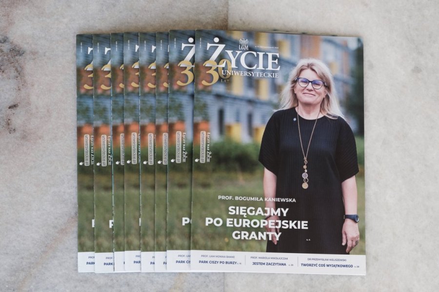 Życie Uniwersyteckie - numer wrześniowy, fot. Adrian Wykrota