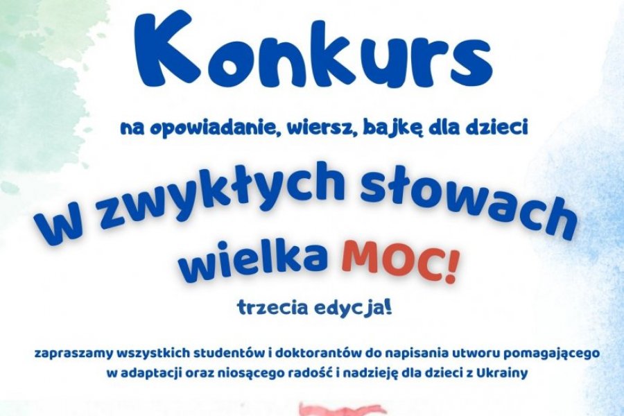 III edycja konkursu „W zwykłych słowach wielka MOC!”