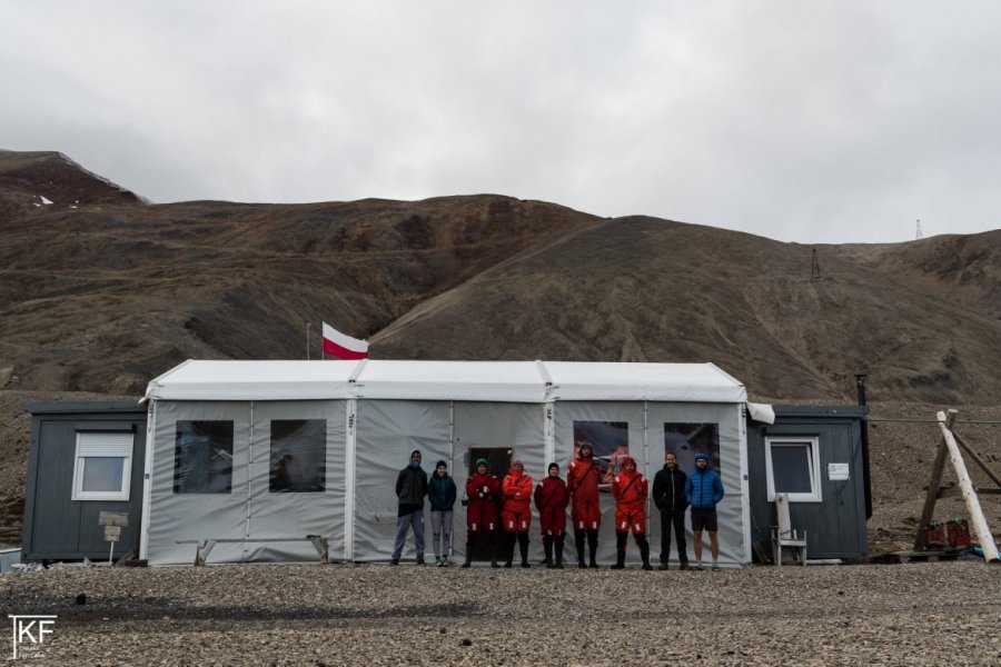 Fot Stacja Polarna Petuniabukta