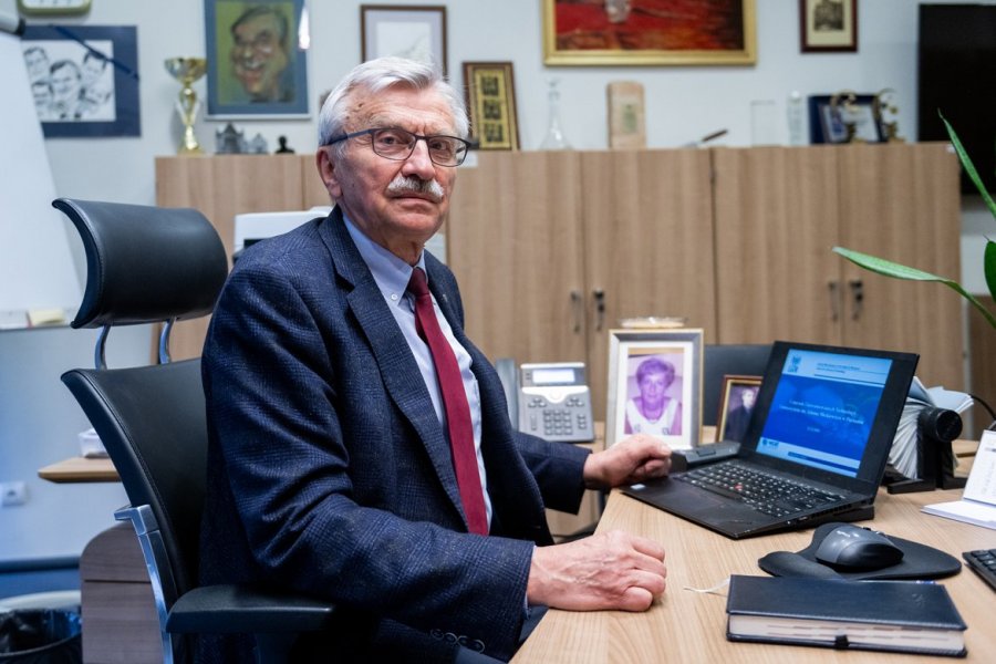 Prof. Bronisław Marciniak Fot. Łukasz Gdak