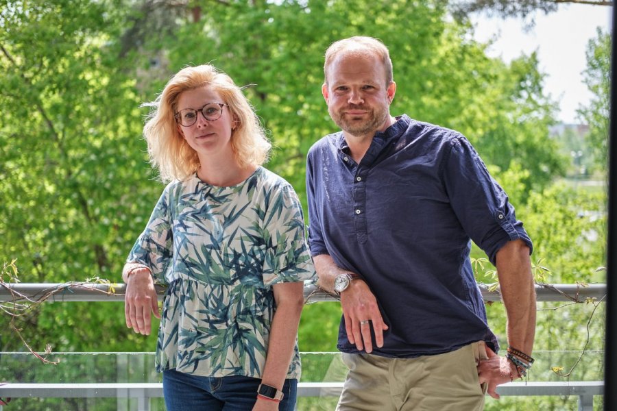 Dr Karolina Walkowiak-Nowicka i dr Szymon Chowański, fot. Władysław Gardasz