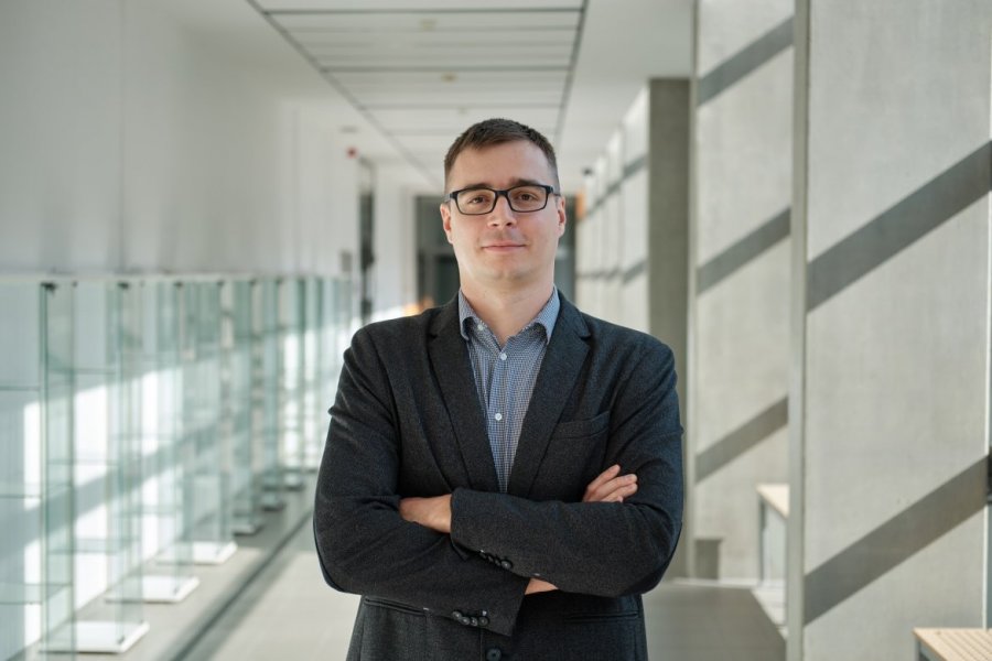 Prof. Łukasz Wolski, fot. Władysław Gardasz