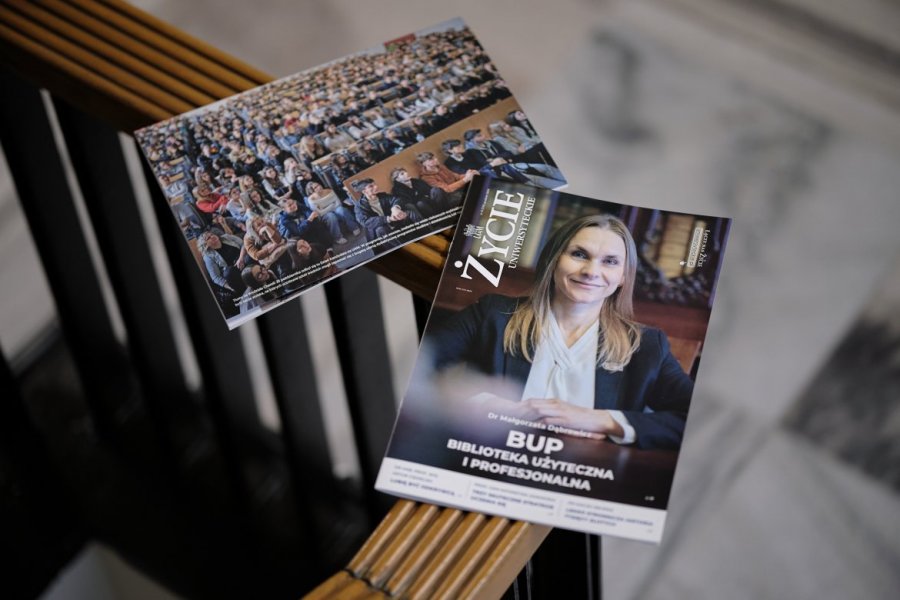 Grudniowy numer Życia Uniwersyteckiego, fot. Władysław Gardasz