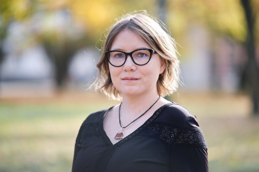 Prof. UAM Katarzyna Zawadzka, fot. Władysław Gardasz