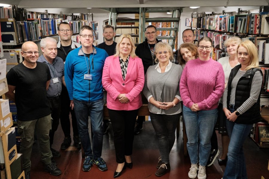 Oddział Przechowywania i Kontroli Zasobu BUP Fot. Władysław Gardasz