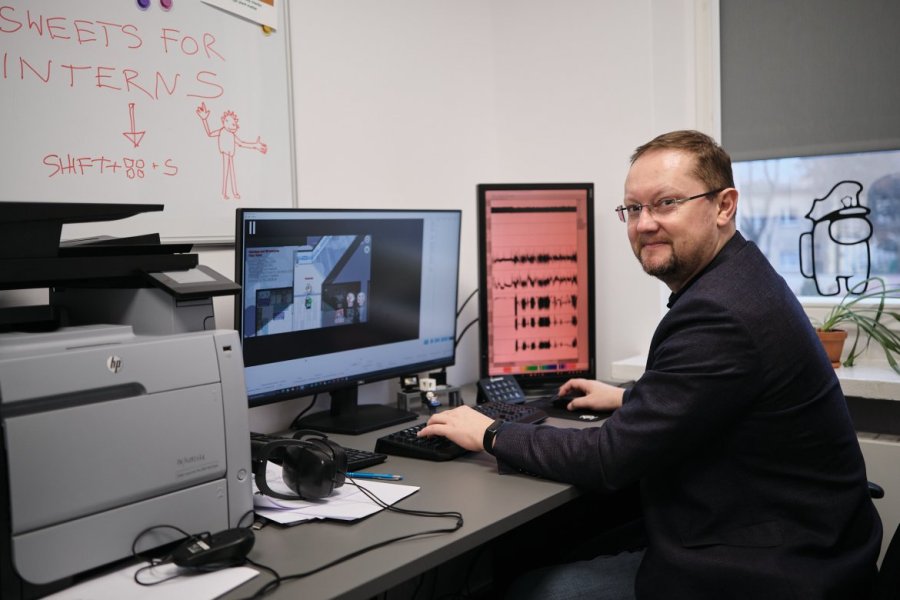 prof. Łukasz Kaczmarek Fot. Władysław Gardasz