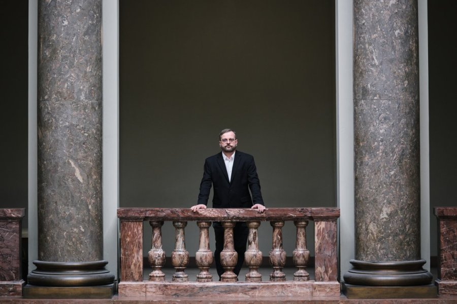 Sławomir Erkiert, dyrektor Wydawnictwa Naukowego UAM. Fot. Władysław Gardasz