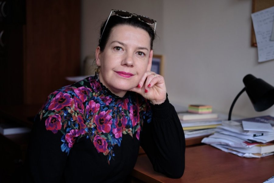 Prof. Olga Sakson-Obada, fot. Władysław Gardasz