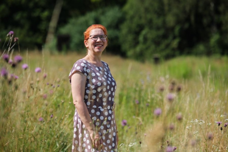 Prof. UAM Justyna Wiland-Szymańska, dyrektor Ogrodu Botanicznego UAM, fot. Władysław Gardasz