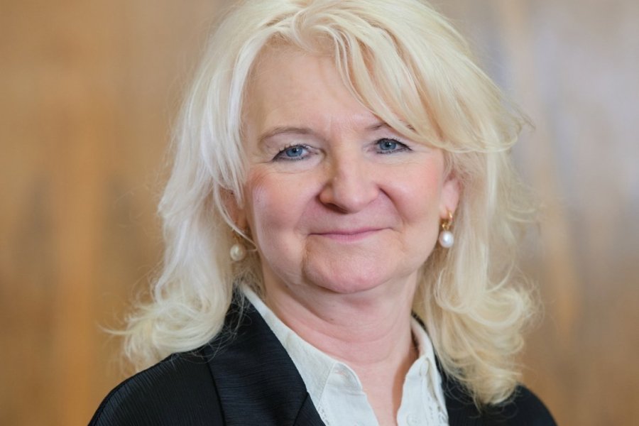 Prof. Katarzyna Dziubalska-Kołaczyk Fot. Władysław Gardasz