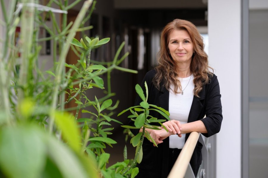 Prof. UAM Lidia Mierzejewska, fot. Władysław Gardasz