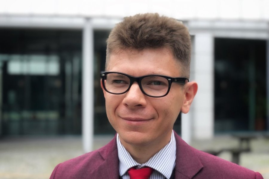 Dr Filip Biały, fot. dr Łukasz Dulęba