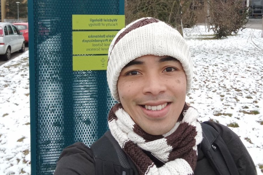 Daniel Vonisoa Rafidimanana na Wydziale Biologii UAM