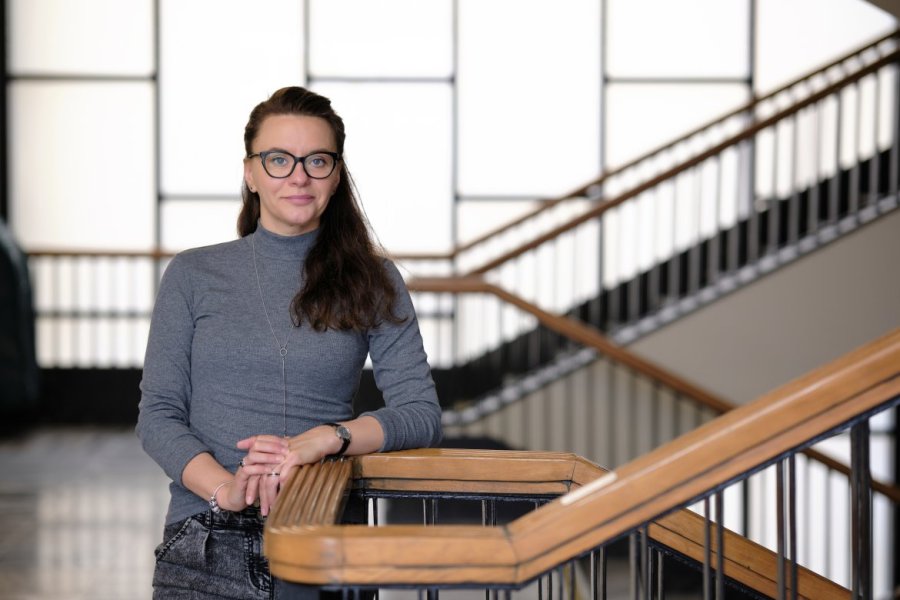 Prof. Magdalena Grenda  Fot. Władysław Gardasz