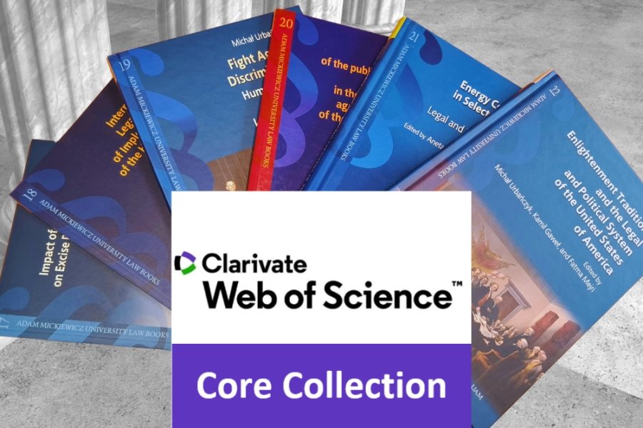 Książki, które zostały przyjęte do Web of Science